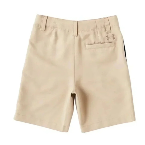 Boys Under Armour Golf Medal Play Short Set of 3 Pairs, Khaki, Size 5, PreOwned - Picture 2 of 12